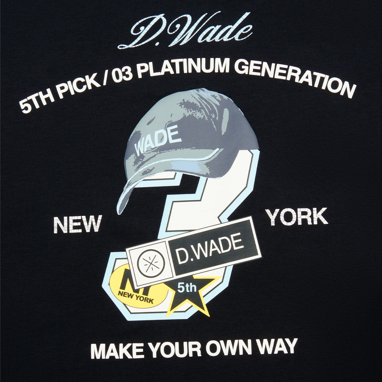 Tops Way Of Wade T-shirt | MQ96-R3IWLM